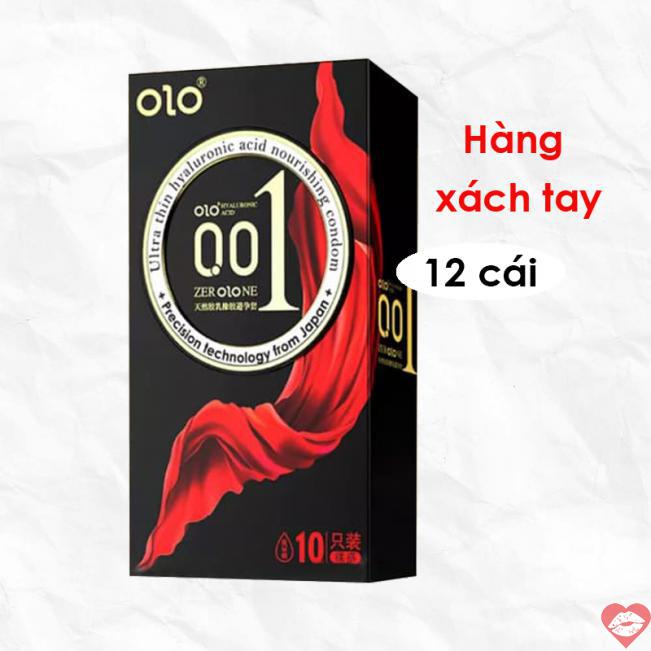 Thông tin Bao cao su Olo thin 0.01 đen Square Black siêu mỏng ôm sát hộp 10c giá sỉ 