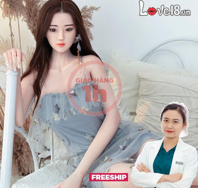  Kho sỉ Búp bê tình dục silicone bạch kim 1m58 tóc cấy  loại tốt 