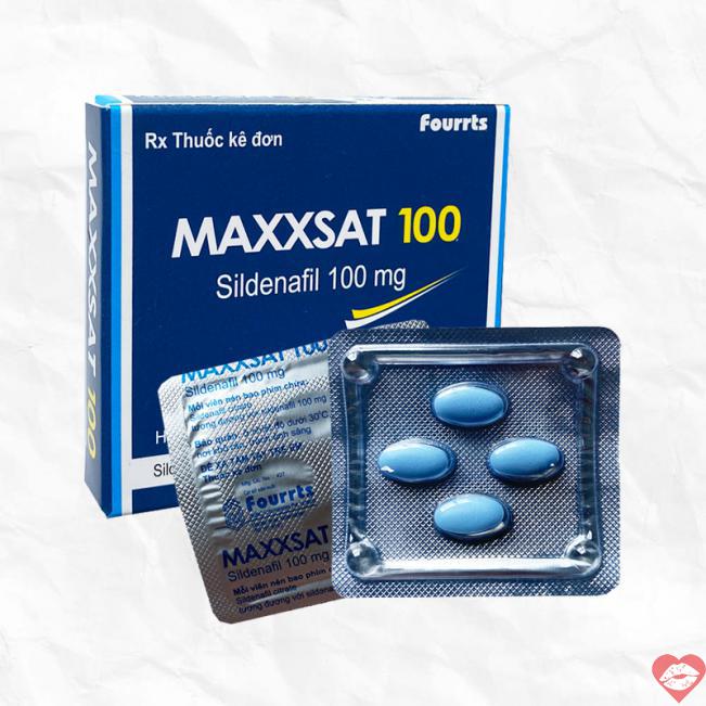 Giá sỉ Maxxsat 100 Sildenafil Cường dương kéo dài thời gian Nam có tốt không? 