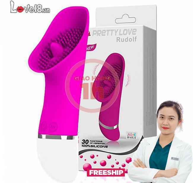  Giá sỉ Máy rung kích thích âm vật dạng phễu Prettylove Rudolf  hàng xách tay 