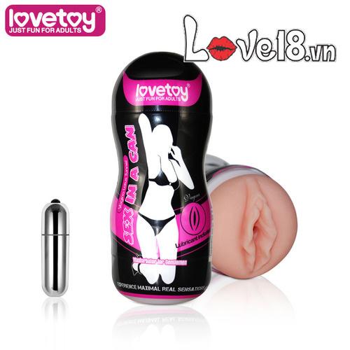 Cốc thủ dâm âm đạo giả Lovetoy có rung