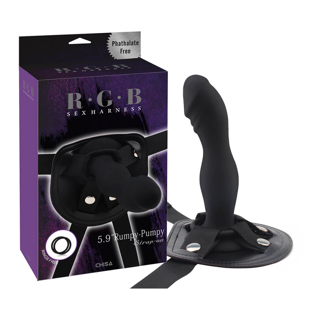 Dương vật giả có dây đeo Chisa Rumpy-Pumpy Strap-on