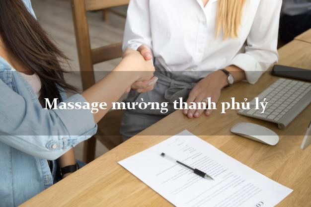 Massage mường thanh phủ lý