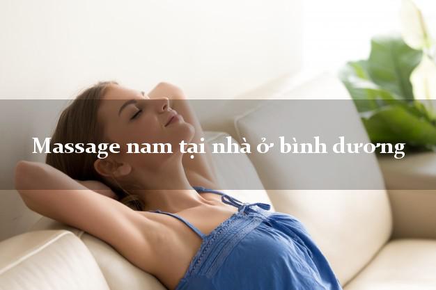 Massage nam tại nhà ở bình dương