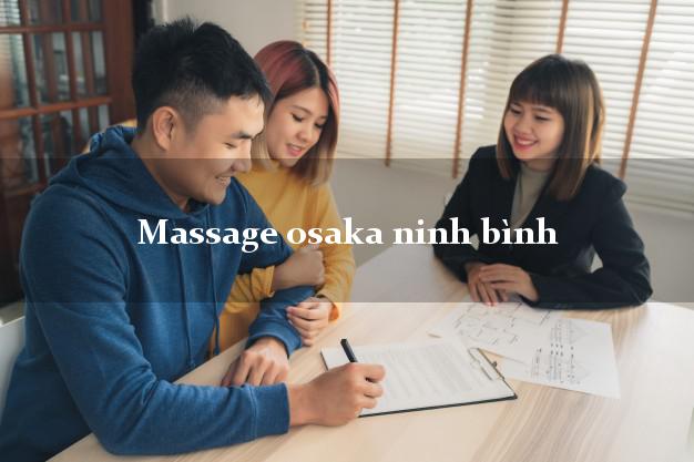 Massage osaka ninh bình