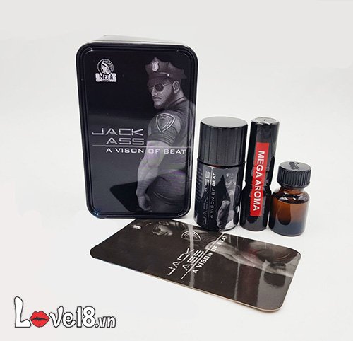 Popper Jack Ass 40ml cực mạnh – Chính hãng PP68