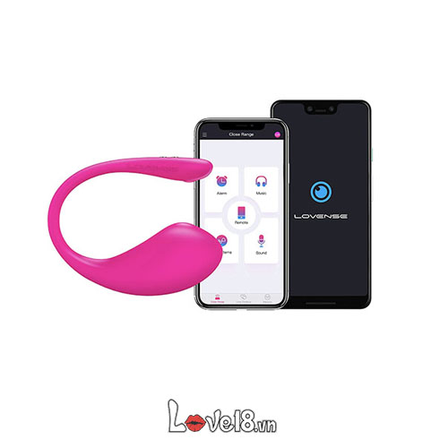 Trứng rung tình yêu thông minh Lovense Lush 3 điều khiển bằng smartphone