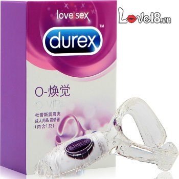 Vòng rung đeo dương vật kích thích âm vật Durex Connect