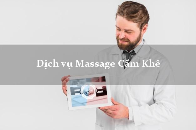 Dịch vụ Massage Cẩm Khê Phú Thọ tại nhà