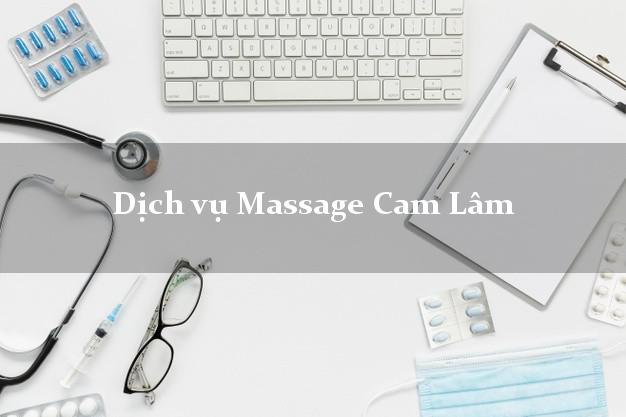 Dịch vụ Massage Cam Lâm Khánh Hòa tại nhà