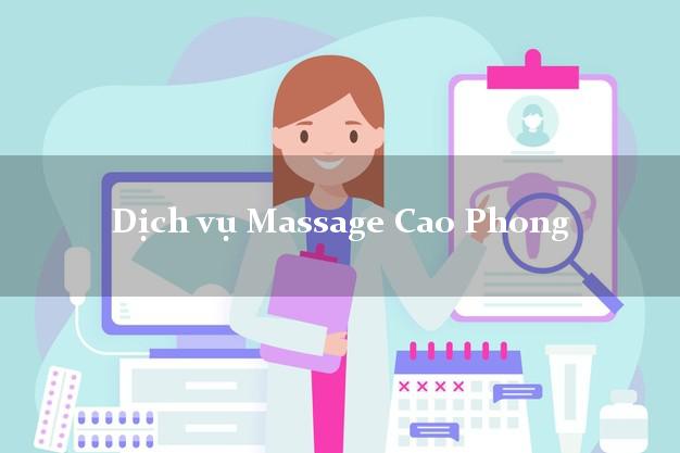 Dịch vụ Massage Cao Phong Hòa Bình giá rẻ