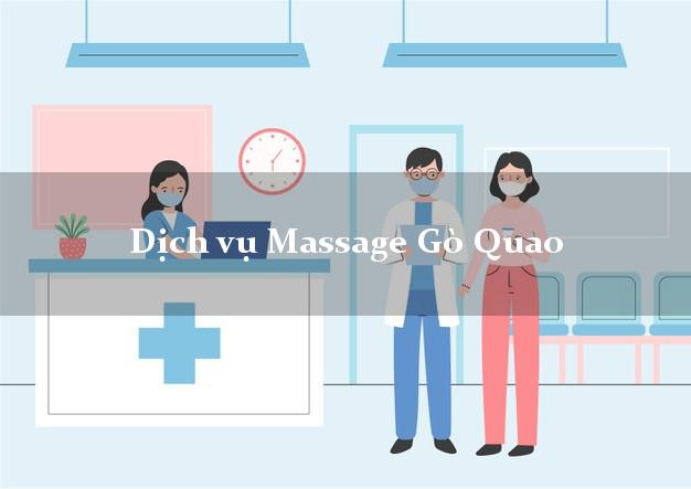 Dịch vụ Massage Gò Quao Kiên Giang giá rẻ