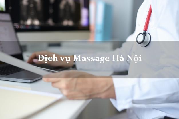 Dịch vụ Massage Hà Nội tận nơi
