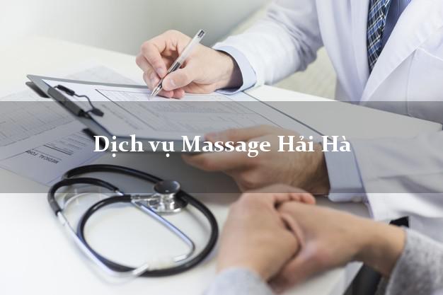 Dịch vụ Massage Hải Hà Quảng Ninh giá rẻ