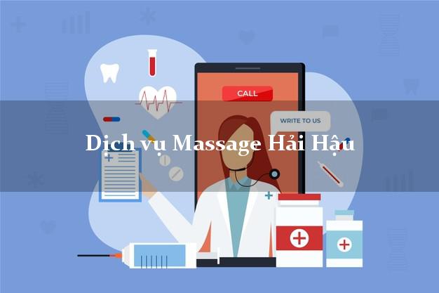 Dịch vụ Massage Hải Hậu Nam Định uy tín