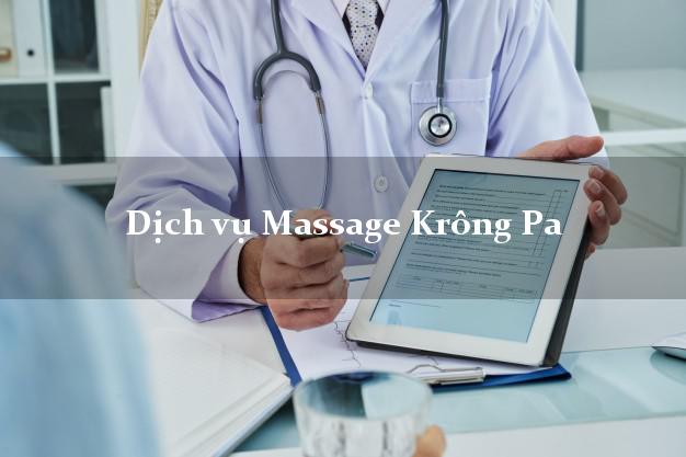 Dịch vụ Massage Krông Pa Gia Lai giá rẻ