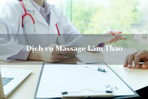 Dịch vụ Massage Lâm Thao Phú Thọ AZ