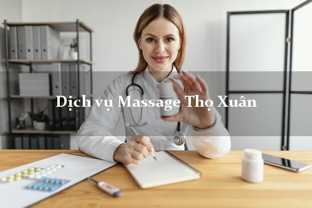 Dịch vụ Massage Thọ Xuân Thanh Hóa tại nhà