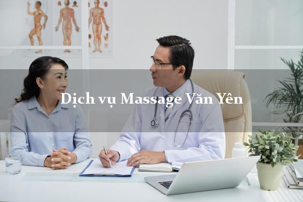 Dịch vụ Massage Văn Yên Yên Bái giá rẻ