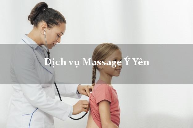 Dịch vụ Massage Ý Yên Nam Định tận nơi