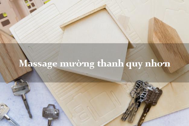 Massage mường thanh quy nhơn
