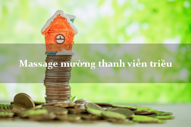 Massage mường thanh viễn triều