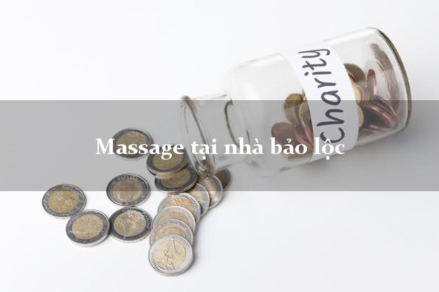 Massage tại nhà bảo lộc