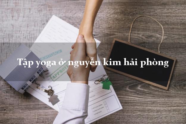 Tập yoga ở nguyễn kim hải phòng