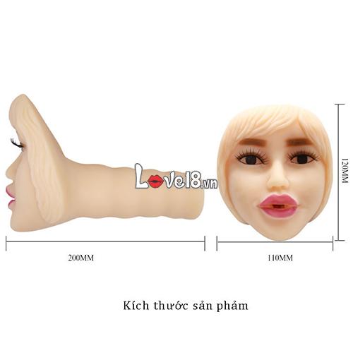 Búp bê mặt xinh sextoy Oral Sex silicon siêu kích thích nam