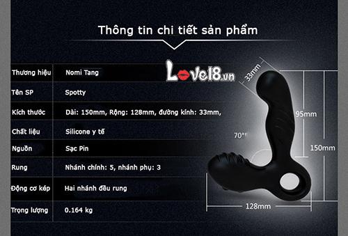 Máy Kích Thích Hậu Môn Nomi Tang Spotty Cao Cấp Mạnh Mẽ