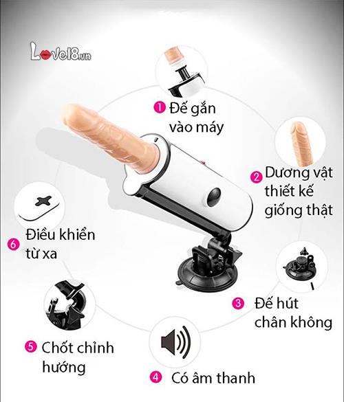 Máy thủ dâm tự động điều khiển từ xa chất lượng cao giá tốt