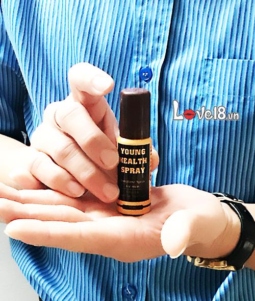 Chai Xịt Nhân Sâm Young Health hỗ trợ tăng cường sinh lý hiệu quả