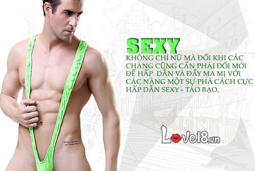 Đồ Lót Nam Sexy Chữ V Thoáng Mát Tôn Dáng Hấp Dẫn