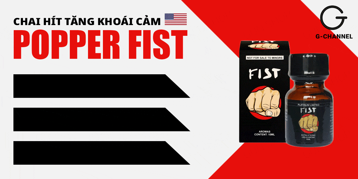 Popper Fist Platinum 10ml USA Chính Hãng Giá Tốt Mua Ngay