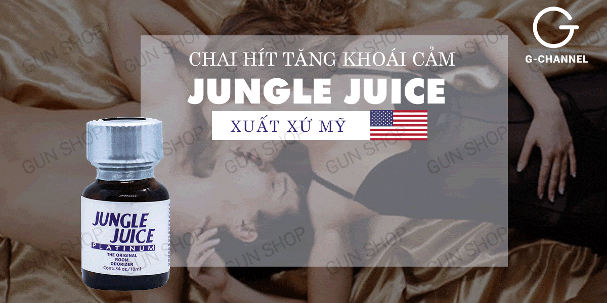 Popper Jungle Juice Platinum 10ml Tăng Khoái Cảm Khi Quan Hệ