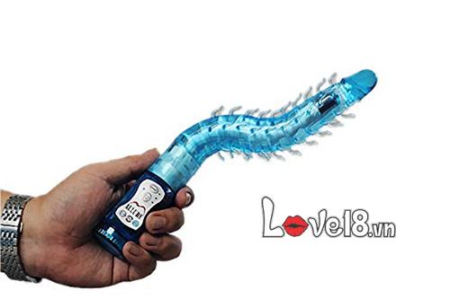 Dương vật silicon rung hình rết siêu mạnh kích thích sung sướng