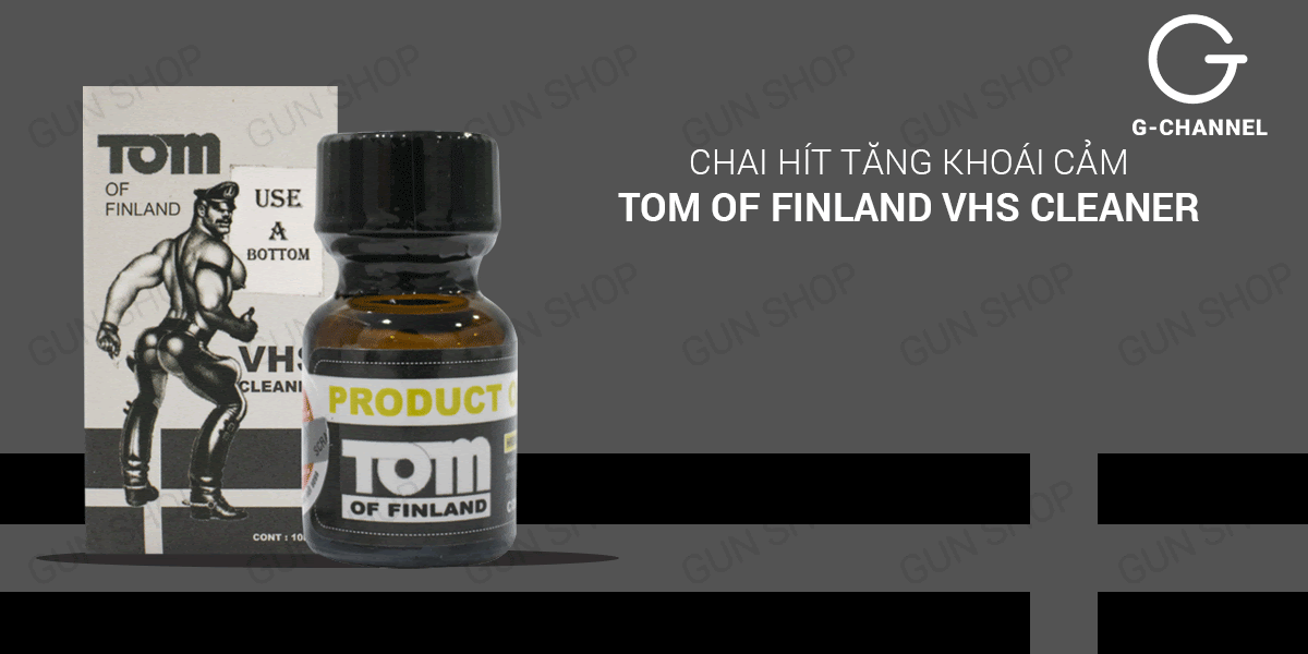 Popper Tom Of Finland kích thích hương thơm lâu dài cho bot