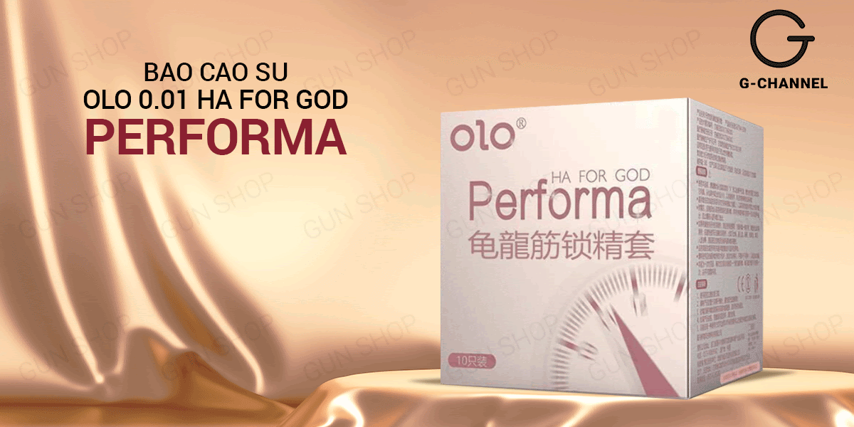Bao cao su OLO 0.01 siêu mỏng kéo dài thời gian thoải mái hộp 10