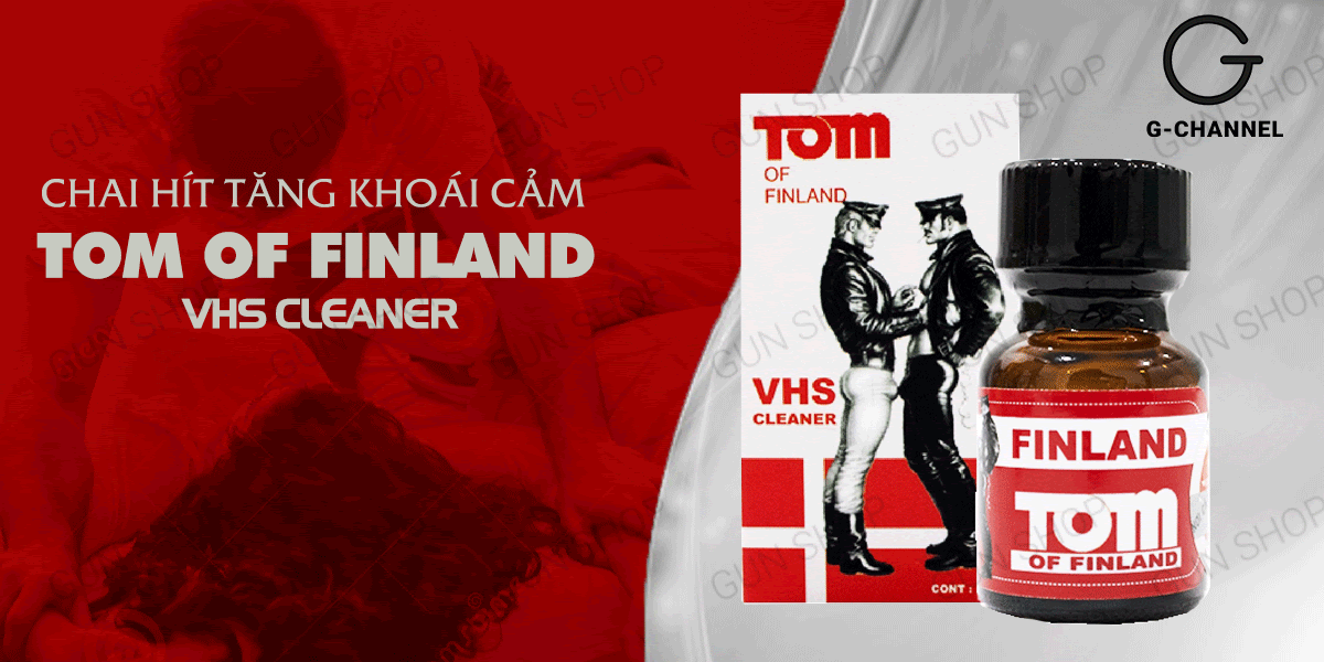 Popper Tom Of Finland 10ml - Sạch Sẽ Tinh Khiết Tăng Hưng Phấn