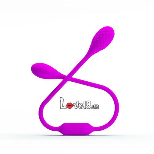 Trứng Rung Hai Đầu Pretty Love Chất Liệu Silicon Mềm Mại Kích Thích Đa Chế Độ