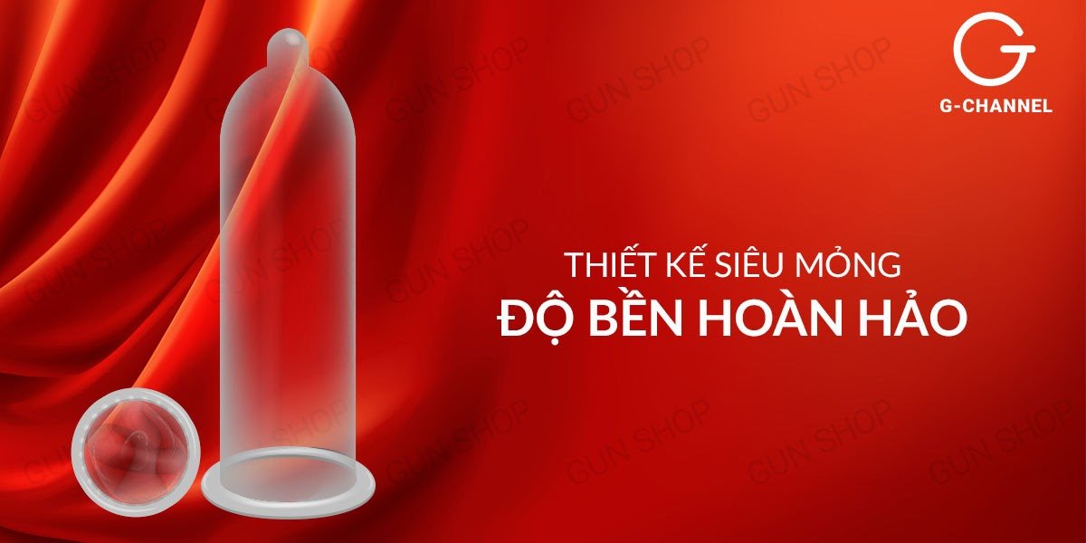 Đánh giá Bao cao su OLO 0.01 Đỏ ống tròn - Siêu mỏng nóng ấm - Hộp 10 cái  chính hãng