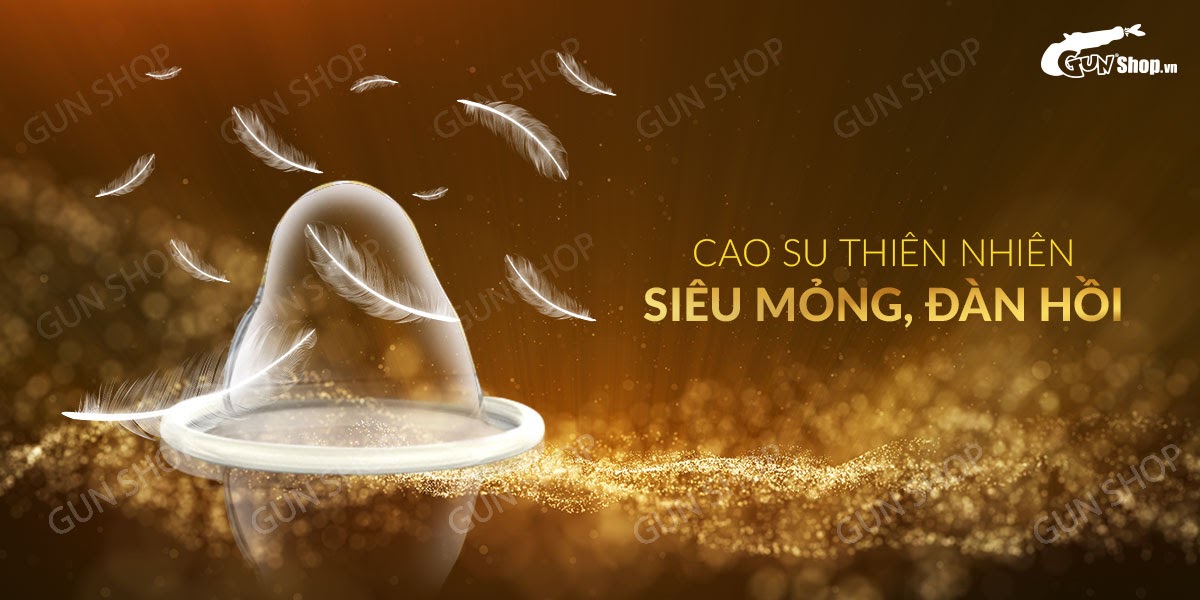 Mua Bao cao su OLO 0.01 Zero Vàng - Siêu mỏng gân và hạt - Hộp 10 cái  chính hãng