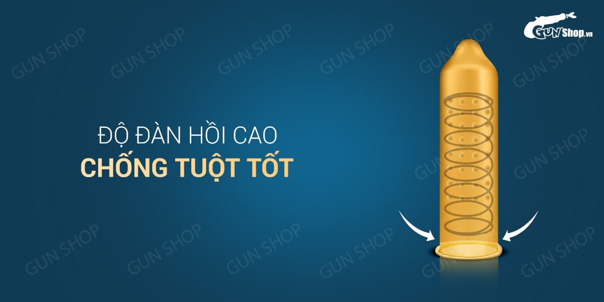 Cửa hàng bán Bao cao su OLO 0.01 Đồng Hồ Vàng - Kéo dài thời gian - Hộp 10 cái  nhập khẩu