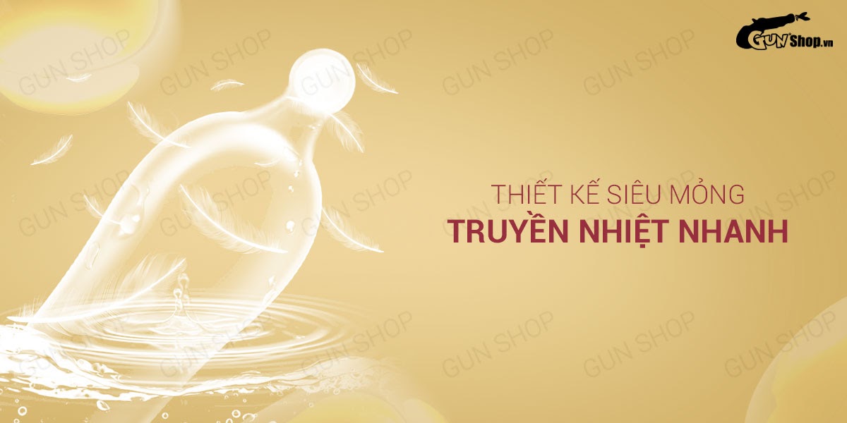 Bao cao su OLO 0.01 siêu mỏng có bi tăng kích thước kích thích