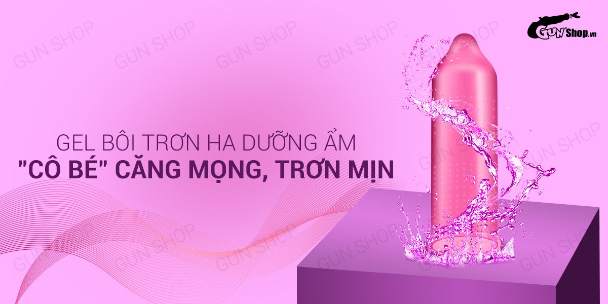  Bỏ sỉ Bao cao su OLO 0.01 Climax Ha For Women - Siêu mỏng dưỡng ẩm gai li ti - Hộp 10 cao cấp