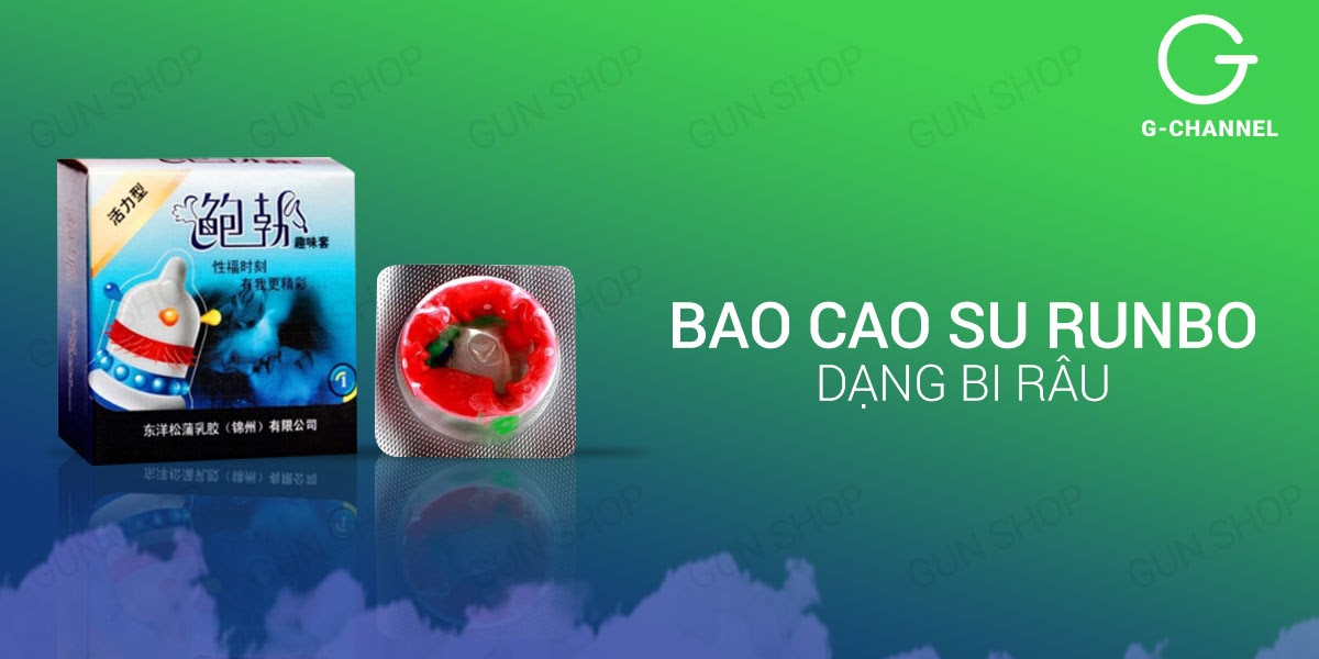 Bộ 3 hộp bao cao su Runbo gân gai lớn Siêu kích thích an toàn Bộ 3 hộp bao cao su Runbo gân gai lớn Siêu kích thích an toàn