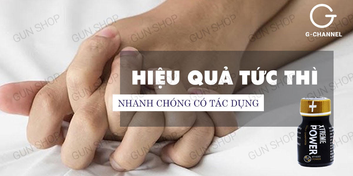Popper Xtreme Power 10ml Mỹ chính hãng tăng khoái cảm mạnh mẽ