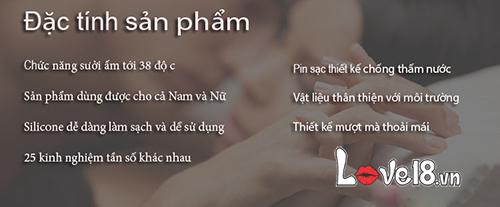 Máy Massage Hậu Môn Svakom Primo Điểm G Sưởi Ấm Kích Thích