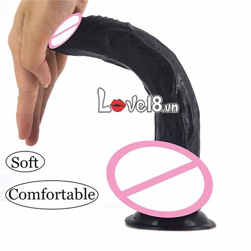 Dương vật giả dây đeo gân guốc siêu thật silicone cao cấp cho les