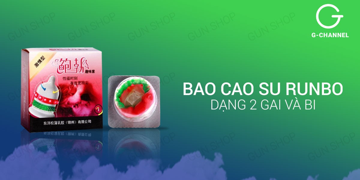 Bộ 3 hộp bao cao su Runbo gân gai lớn Siêu kích thích an toàn Bộ 3 hộp bao cao su Runbo gân gai lớn Siêu kích thích an toàn